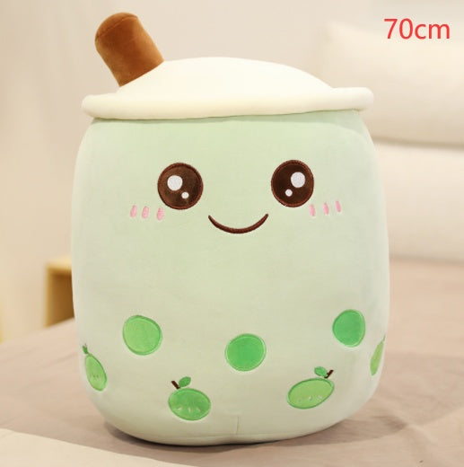 Cute Fruit Drink Plush Stuffed Soft Pillow Cushion