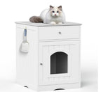 Wooden Litter Box Enclosure