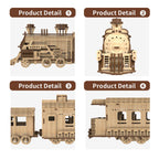 Garoustan Train Puzzle Toys