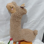 Alpaca plush toy pillow