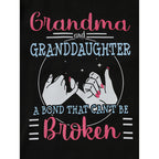 Kid's 'Grandma And Granddaughter' Letter & Heart Print Long Sleeve Top & Pants Set, 2 Sets Comfy Loungewear Outfit