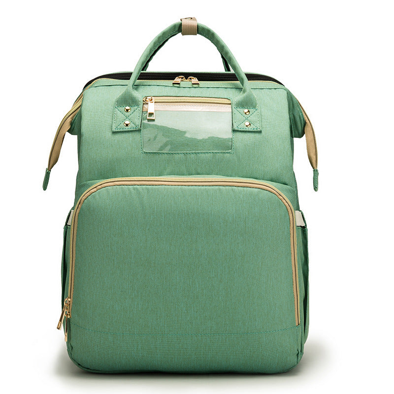 USB Charging Version Mommy Bed Backpack Folding Multi-function Large Capacity