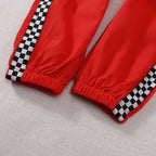 Toddler Girls Boys Racing Driver Jumpsuit, Racer Outfit