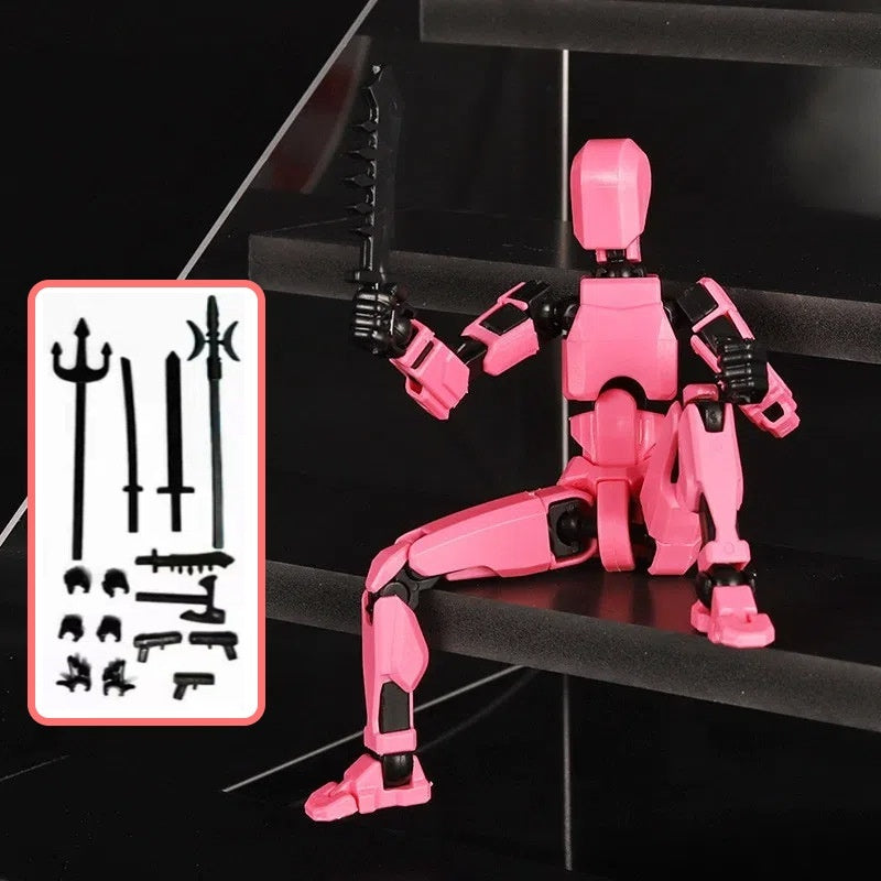 Multi-Jointed Movable Shapeshift Robot 3D