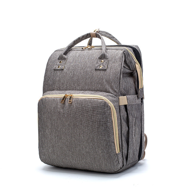USB Charging Version Mommy Bed Backpack Folding Multi-function Large Capacity