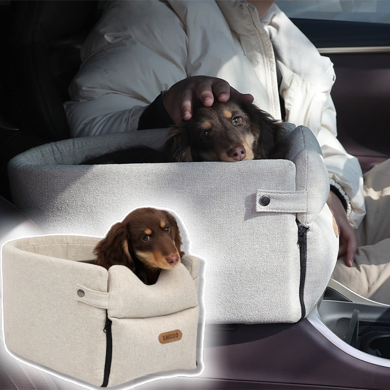 Dog Car Seat Bed Portable Dog Carrier For Small Dogs And Cats