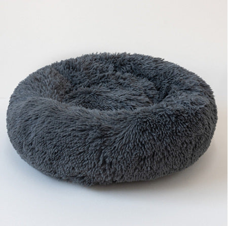 Dog Beds For Small Dogs Round Plush Cat  Pet Nest Mat Puppy Beds