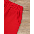 Infant Baby Boy Outfit Set USA Letter Print Color Block T-Shirt & Shorts