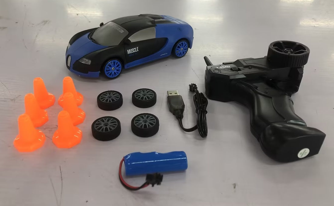 RC Drift Car Toy Remote Control GTR Model 4wd Vehicle