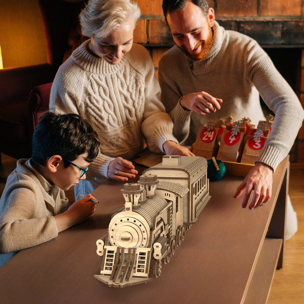 Garoustan Train Puzzle Toys