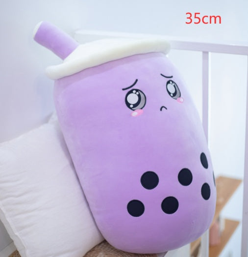 Cute Fruit Drink Plush Stuffed Soft Pillow Cushion