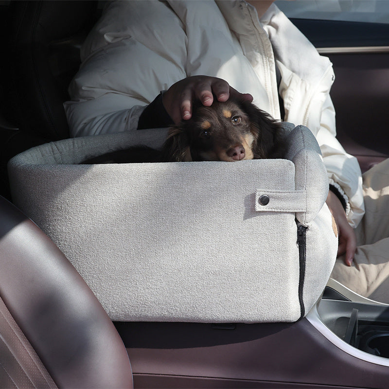 Dog Car Seat Bed Portable Dog Carrier For Small Dogs And Cats