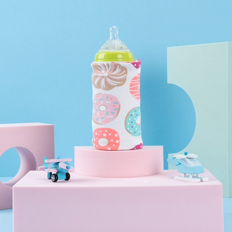 Portable Baby Nursing Bottle Heater Cover Baby Food Warmer Bottle Warmer