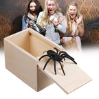 Prank Spider Wooden Scare Box Trick