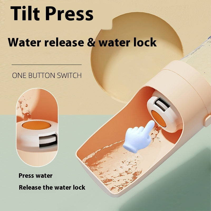 Travel Dog Water Bottle Water Dispenser Feeder Drinking Feeder