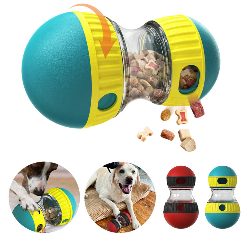 Food Dispensing Dog Toy Tumbler Food Ball