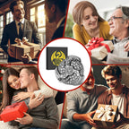 Wind And Fire Wheel DND Dice Wheel Gift Box Set, Fingertip Gyro Retro Compass Table Role Playing Game Dice, Parent Child Game, Toy Accessories Gift, Multiplayer Role Playing Board Game Accessories