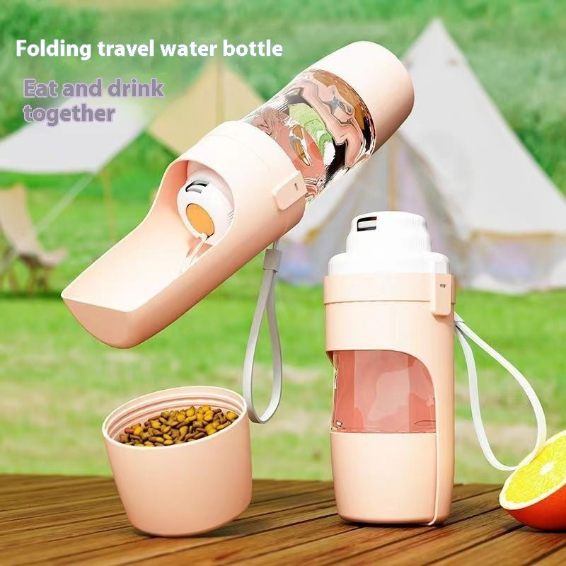Travel Dog Water Bottle Water Dispenser Feeder Drinking Feeder