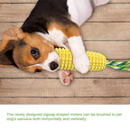 Squeaky Corn Stick Ropetoy  Chew Toy for Dogs