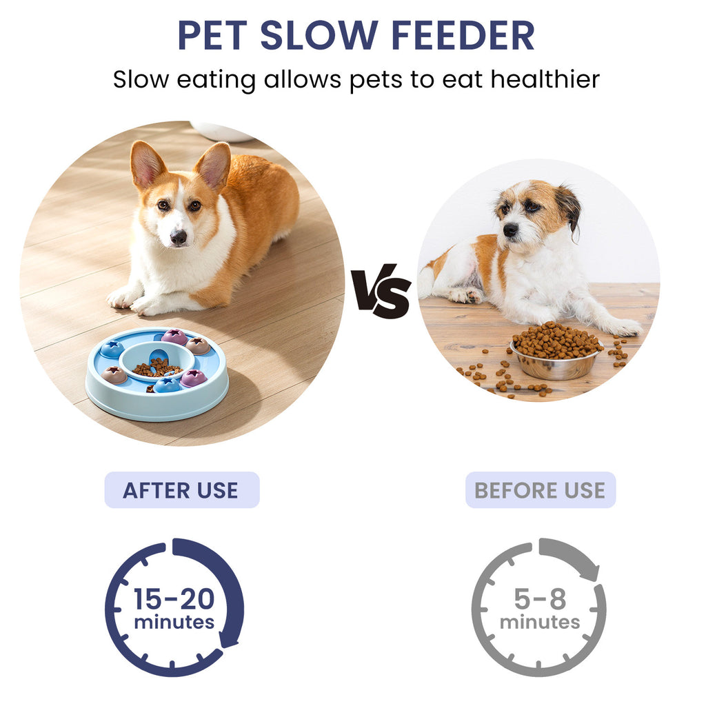 PETMARVEL Interactive Puzzle Feeder Game Dog Toy,