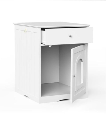 Wooden Litter Box Enclosure