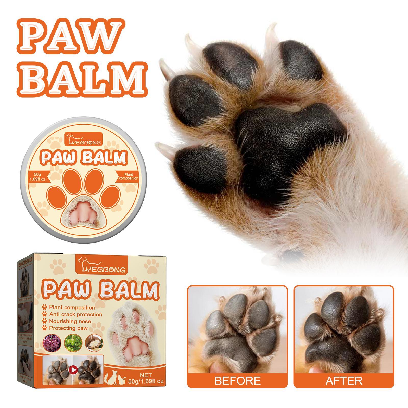 Pet Moisturizing Paw Cream For Cats And Dogs Universal Moisturizing Paw Pads Dry Crack Care Cream