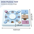 PETMARVEL Interactive Puzzle Feeder Game Dog Toy,