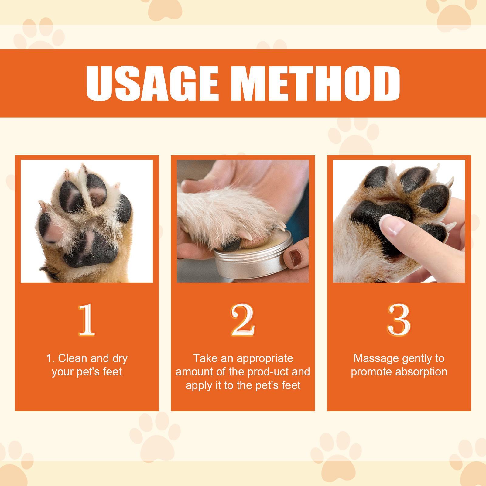 Pet Moisturizing Paw Cream For Cats And Dogs Universal Moisturizing Paw Pads Dry Crack Care Cream