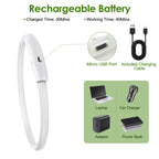 Rechargeable LED Dog Collar Multi Color Lighting