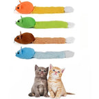 Long Tail Mouse Cat Teaser Toys