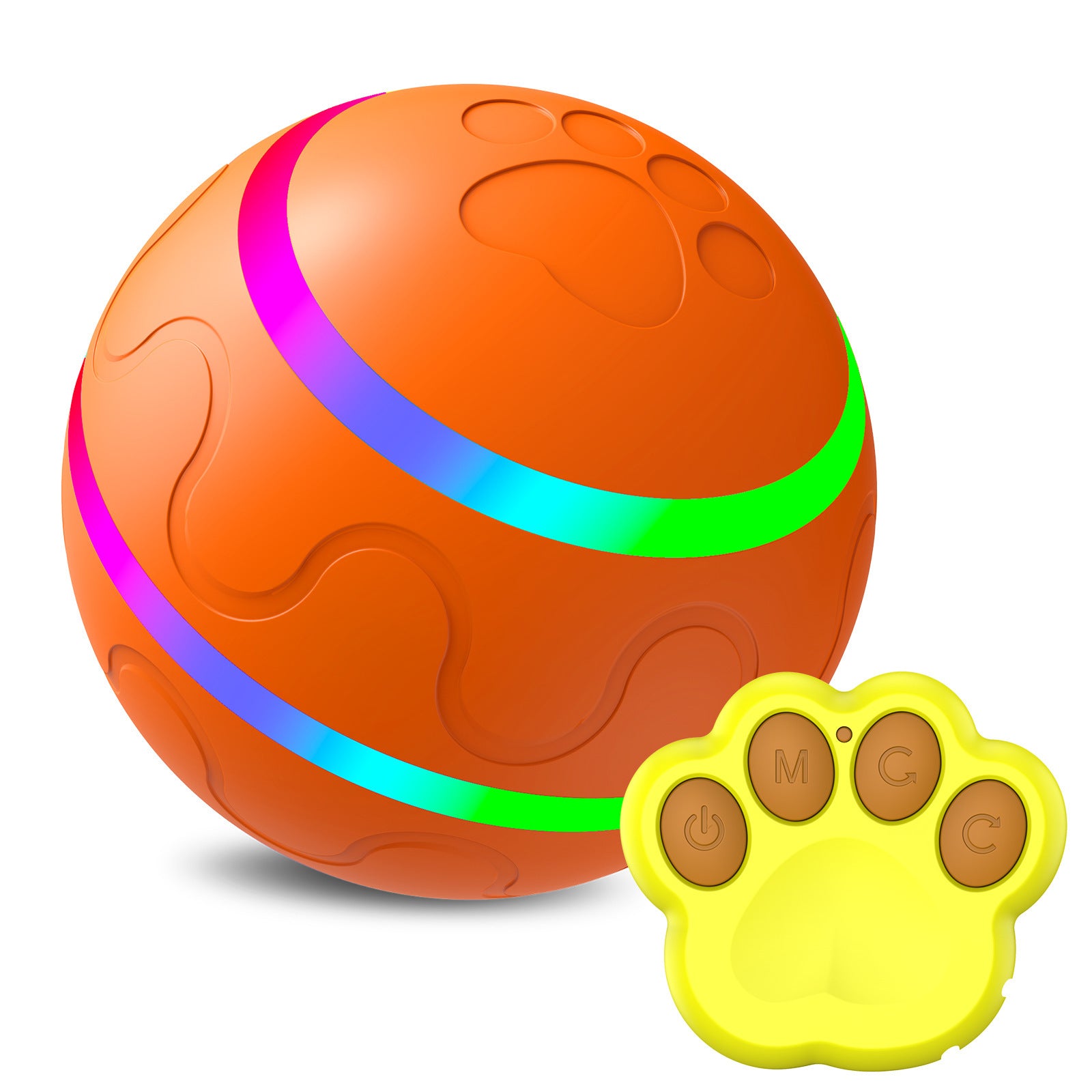 Cat Wicked Ball Toy Intelligent Ball USB Automatic Rotation