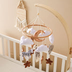 Crib Mobile Crib Felt Forest Animal Cloud Moon Bed Bell