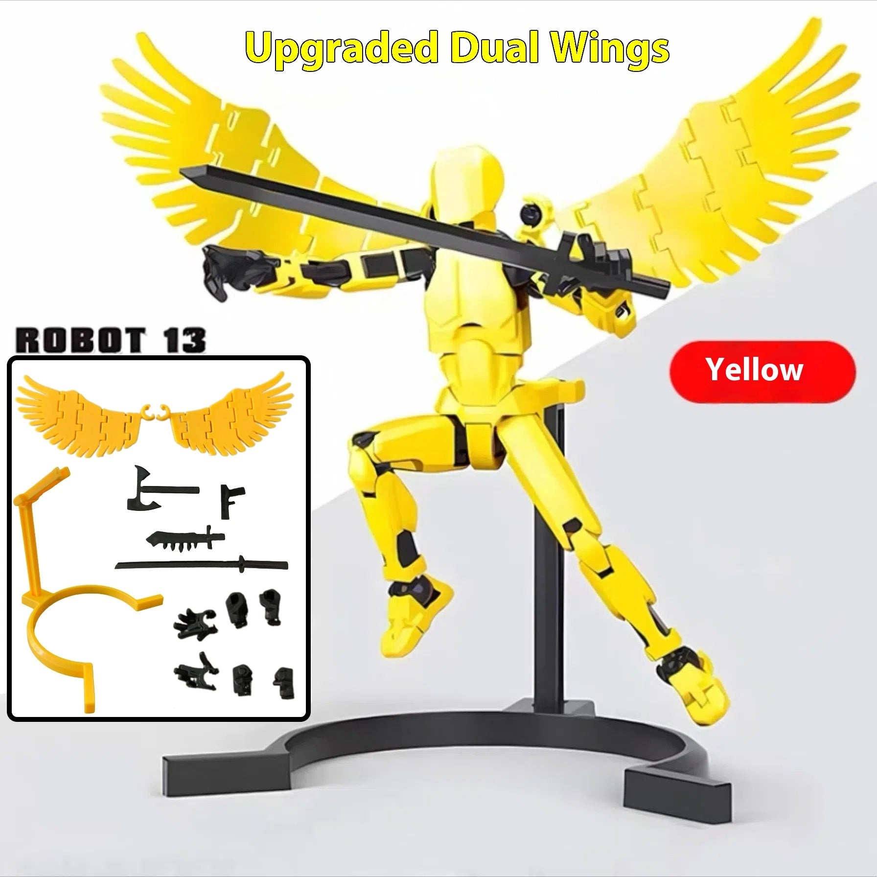 Multi-Jointed Movable Shapeshift Robot 3D