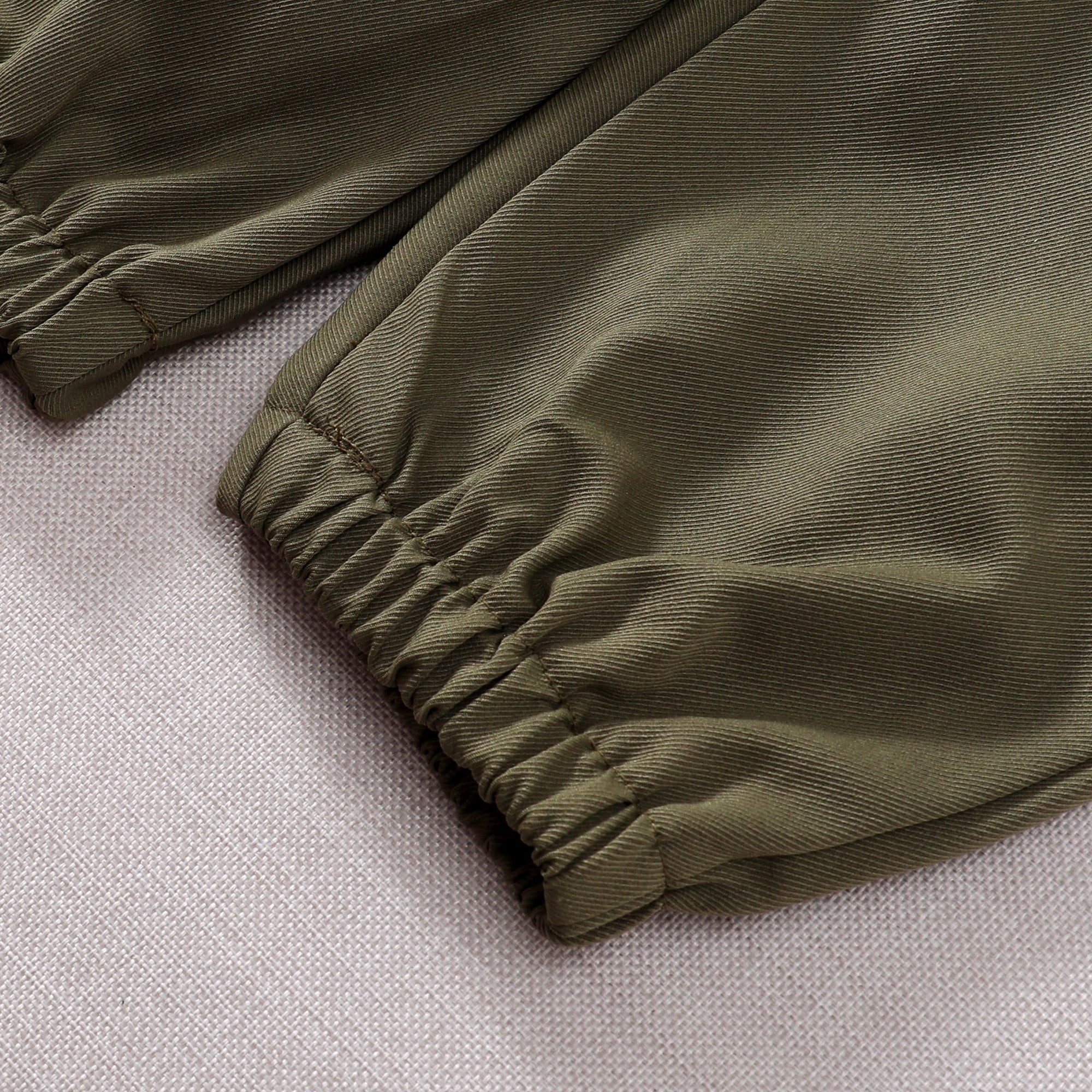 Toddler Boys Pilot Jumpsuit Army Green Long Sleeve Romper