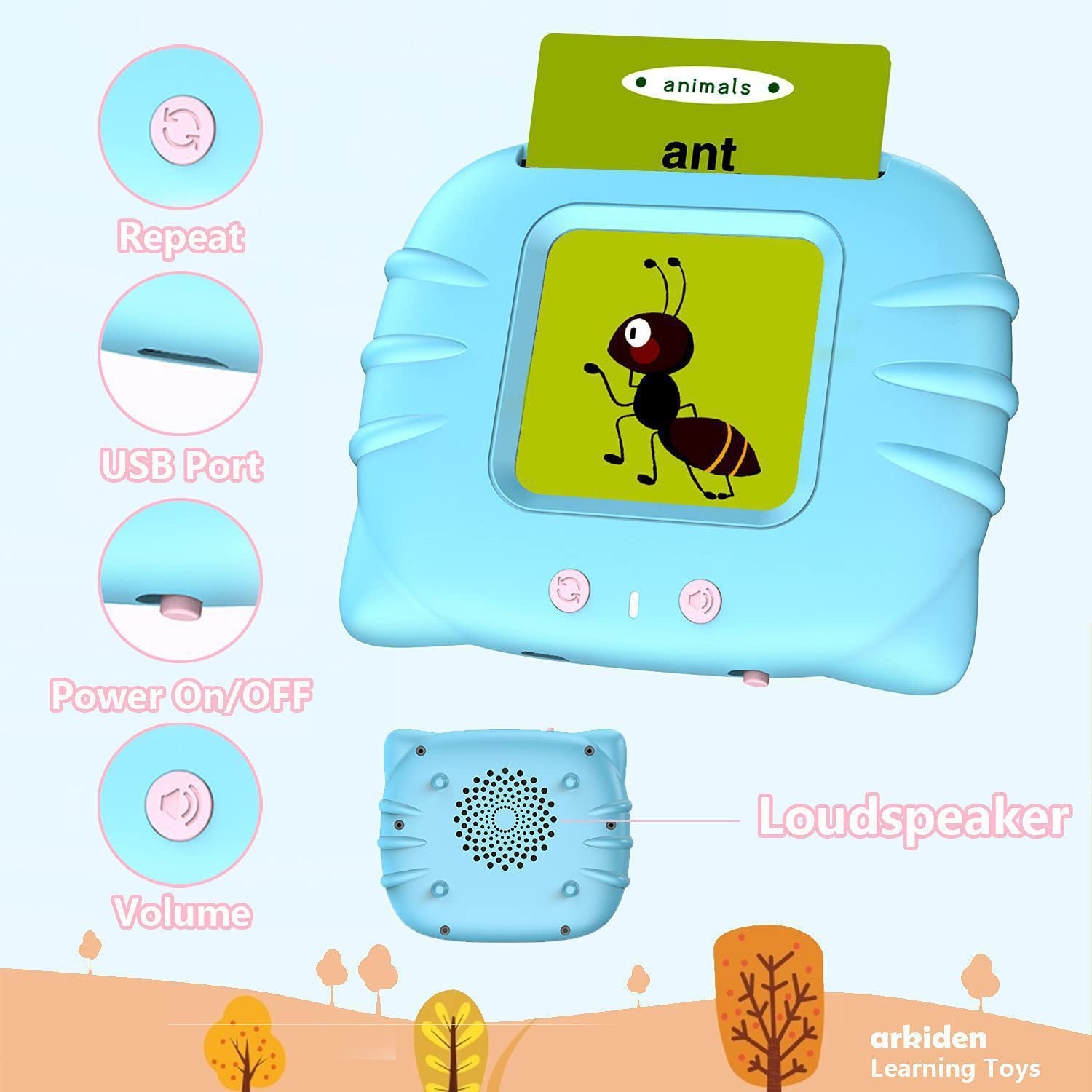Children's Learning Machine Enlightening Early Education  English, French, Spanish