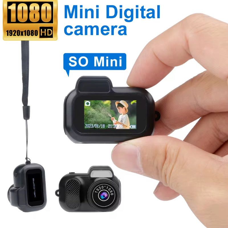 Retro Mini Camera With Screen HD Portable Very Small Camera