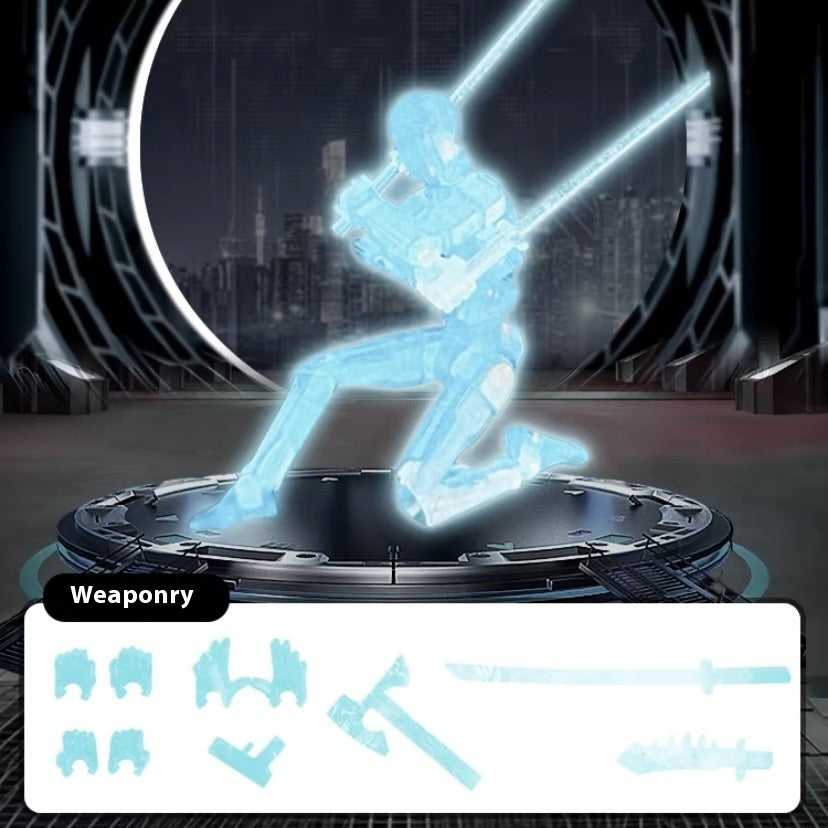 Multi-Jointed Movable Shapeshift Robot 3D