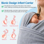 Baby Carrier Front Wrap Scarf Baby Carrier Bag Multi-functional Baby Carrier Front And Back Dual