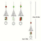 Christmas Sun Catcher Crystal Christmas Tree Pendant