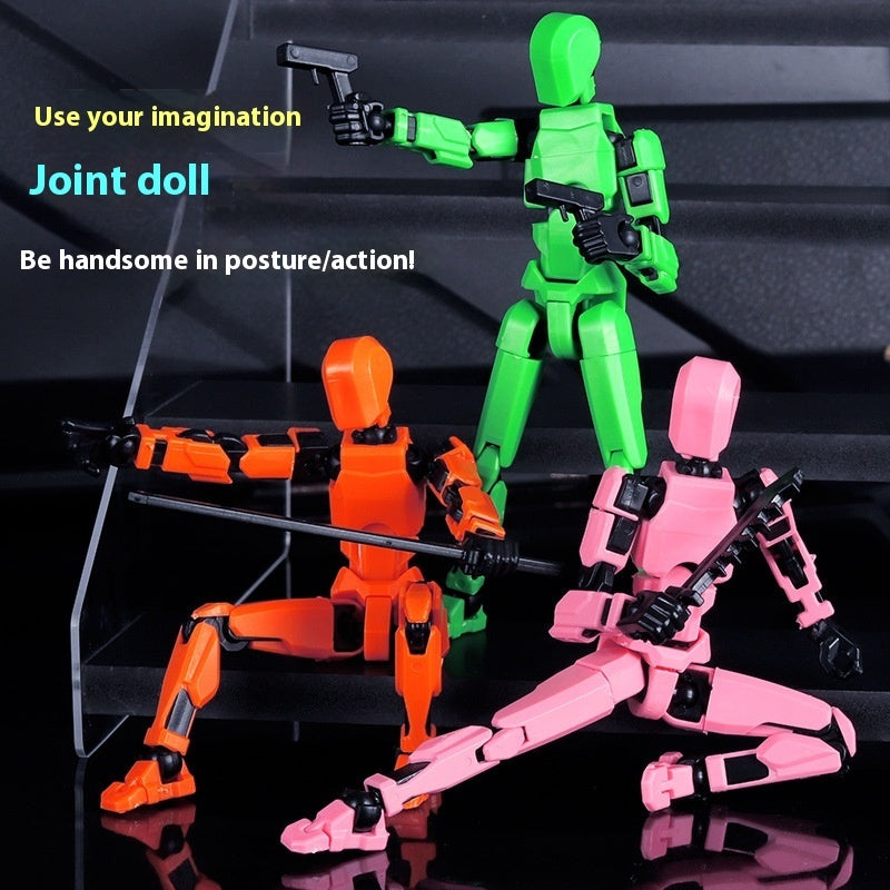 Multi-Jointed Movable Shapeshift Robot 3D