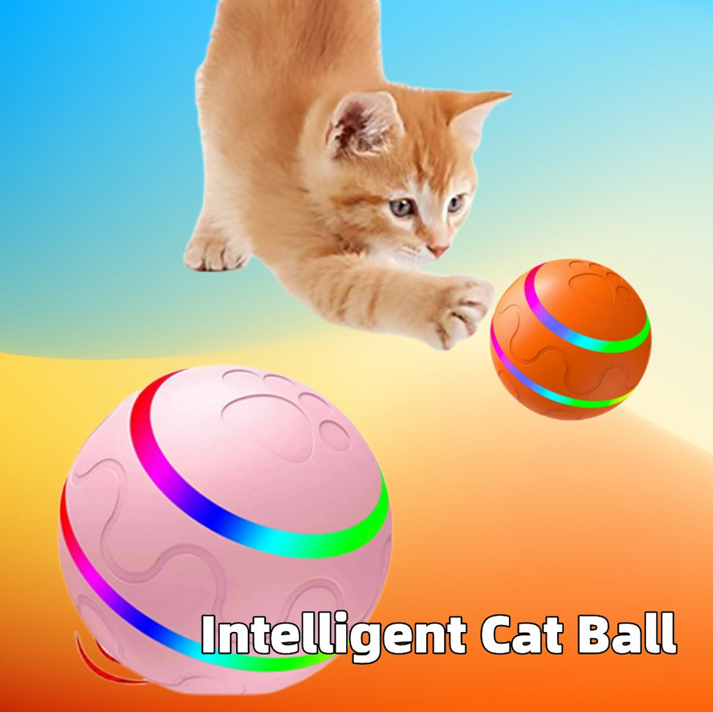 Cat Wicked Ball Toy Intelligent Ball USB Automatic Rotation