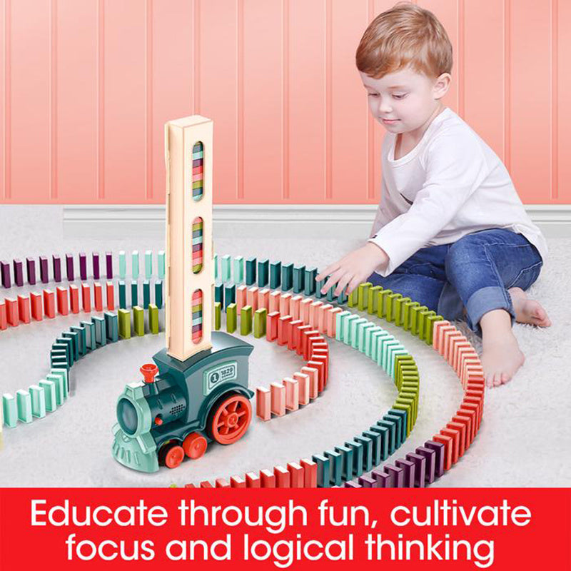 Domino Train Toy   Gift for toddler