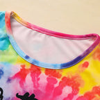 Toddler Girls' Spring Fall Outfit Set Pretty Girl Letter Print Long Sleeve Pullover Top & Matching Pants