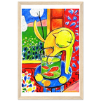 Henri Matisse the Cat With Red Fishes 1914 Poster