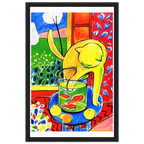 Henri Matisse the Cat With Red Fishes 1914 Poster