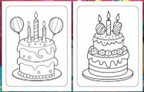 E-Coloring Book   Everyday Cute Things  Bold and Easy