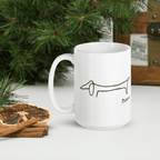 Pablo Picasso Dachshund Dog (Lump) Artwork Mug