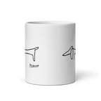 Pablo Picasso Dachshund Dog (Lump) Artwork Mug