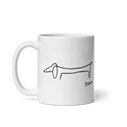 Pablo Picasso Dachshund Dog (Lump) Artwork Mug