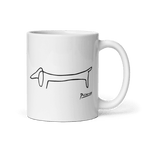 Pablo Picasso Dachshund Dog (Lump) Artwork Mug